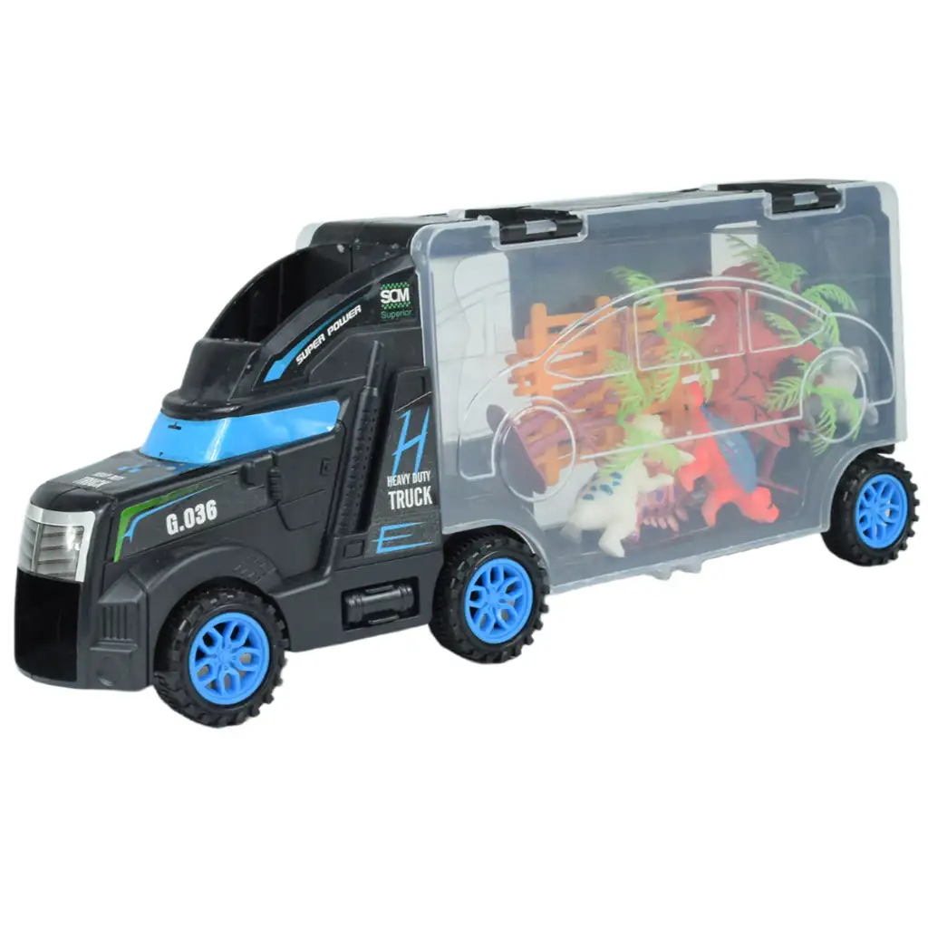 imagen de Tour de Dinosaurios: Camión de safari de dinosaurios con accesorios 2