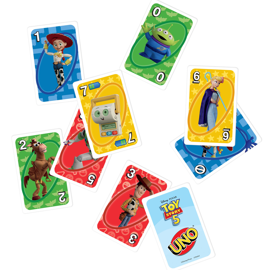 imagen de Toy Story 5 juego de cartas UNO - Mattel 3