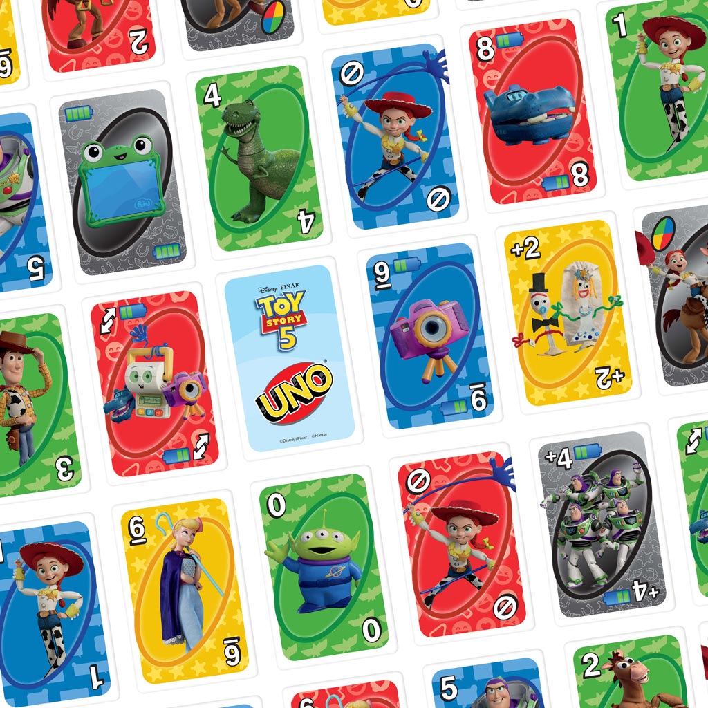 imagen de Toy Story 5 juego de cartas UNO - Mattel 4