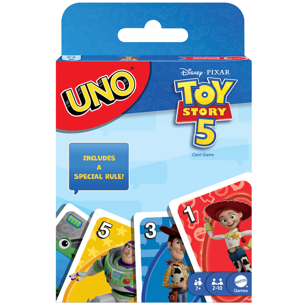 imagen de Toy Story 5 juego de cartas UNO - Mattel 1