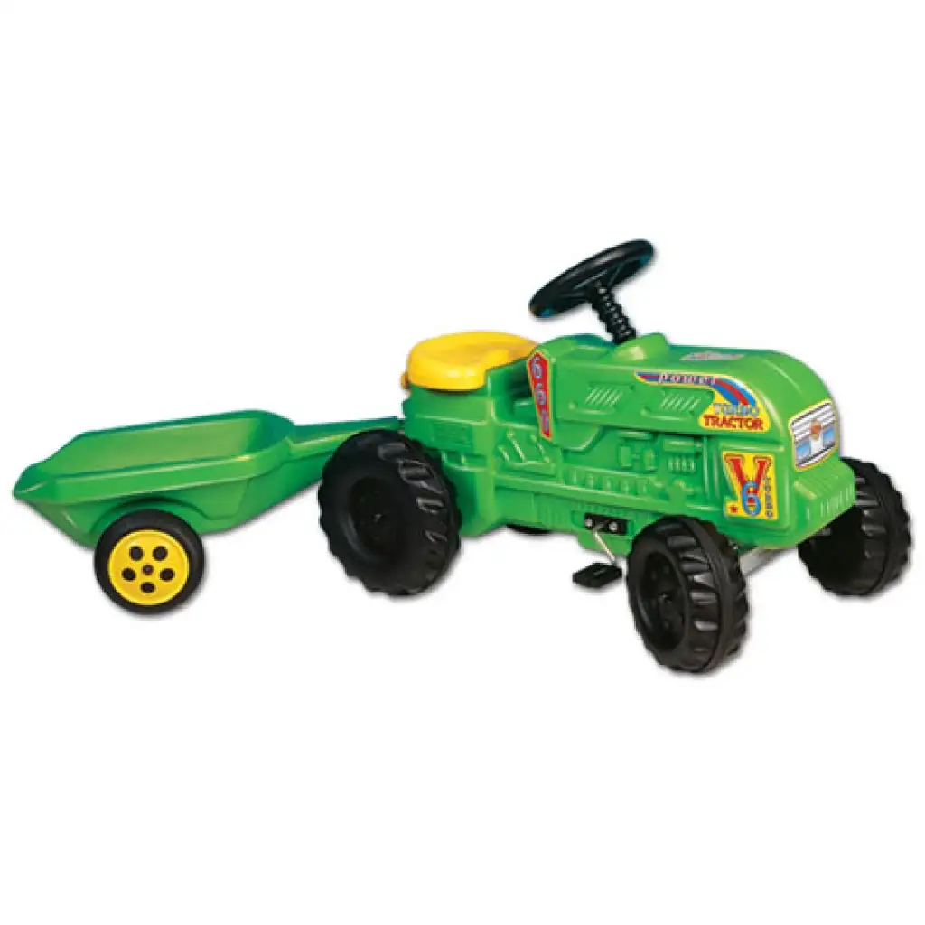 imagen de Tractor de granjero con remolque - D-Toys 1