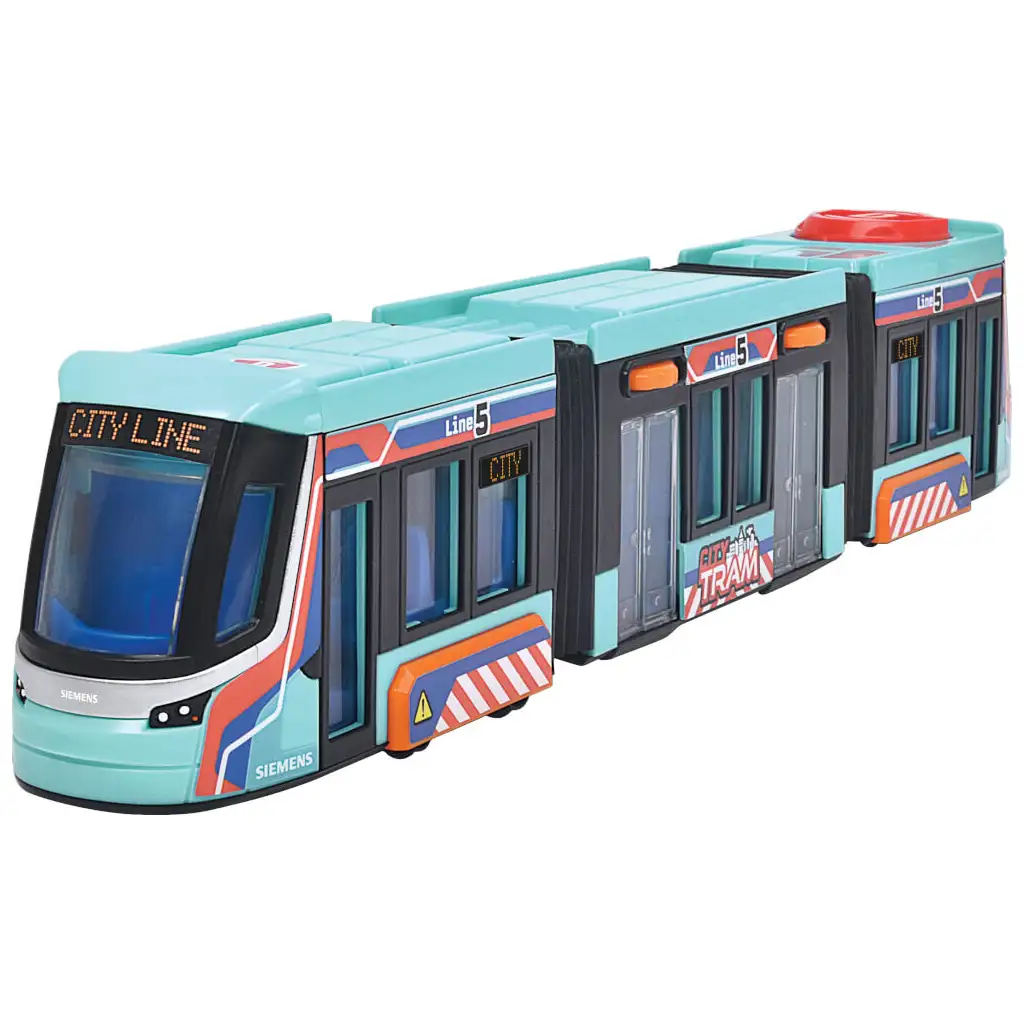 imagen de Tram Siemens en color azul 41cm - Dickie Toys 2