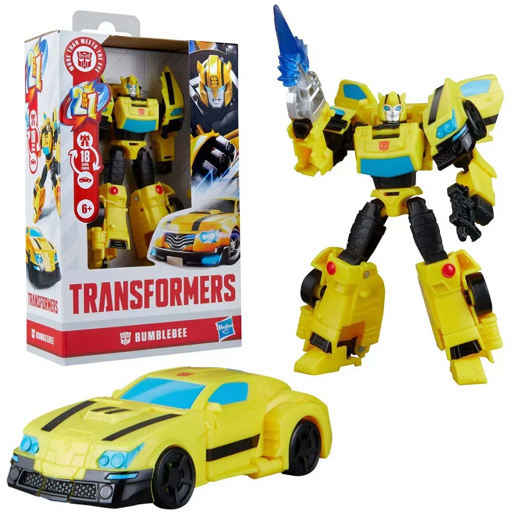 imagen de Transformers: Core Prime Changers Bumblebee figura 12,5cm - Hasbro 1