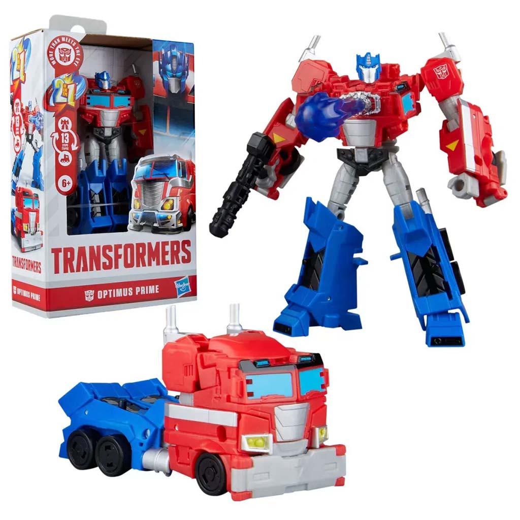imagen de Transformers: Core Prime Changers Optimus Prime figura de 12,5 cm – Hasbro 1