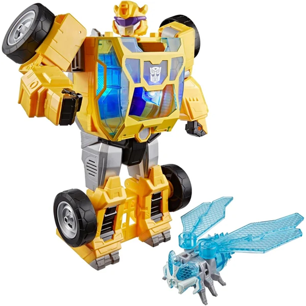 imagen de Transformers CYBERWORLD Bumblebee Power spark figura de robot - Hasbro 2