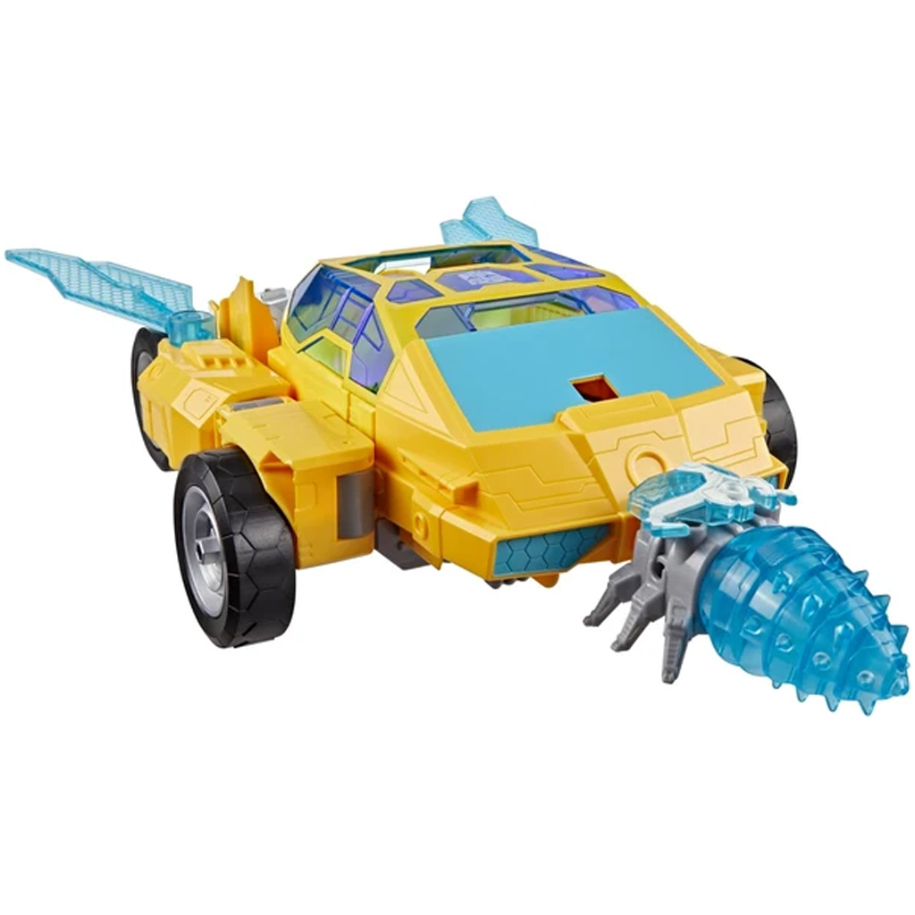imagen de Transformers CYBERWORLD Bumblebee Power spark figura de robot - Hasbro 3