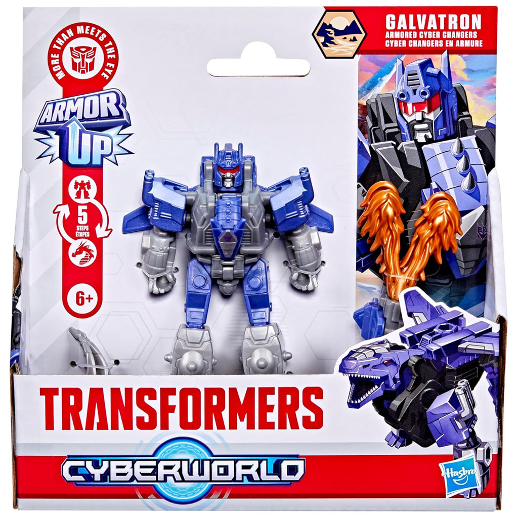 imagen de Transformers Cyberworld: Figura de robot transformable Galvatron - Hasbro 1