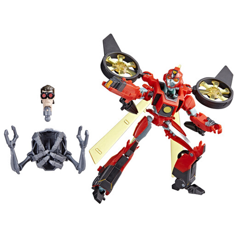 imagen de Transformers: EarthSpark Deluxe Terran Twitch figura de acción transformable - Hasbro 2