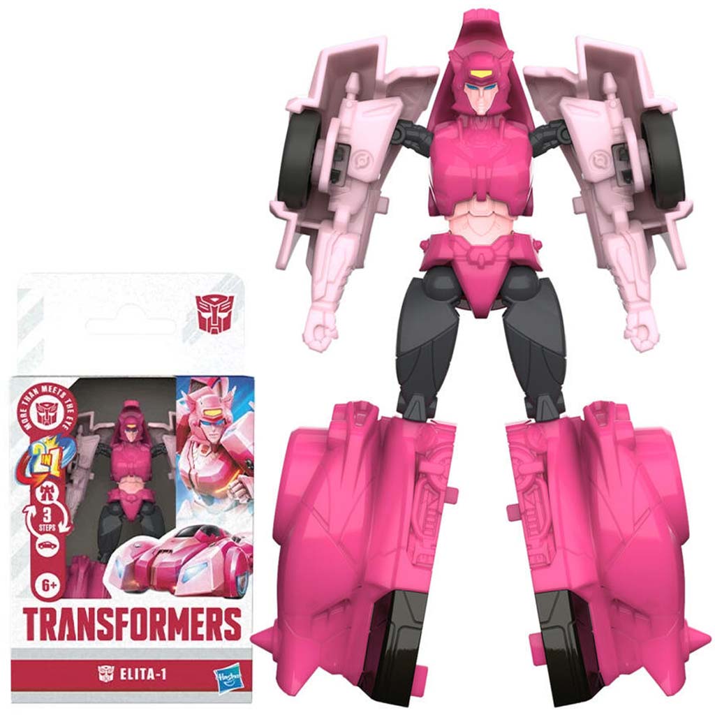 imagen de Transformers Elita-1 Authentics Bravo figura transformable de 11 cm – Hasbro 1