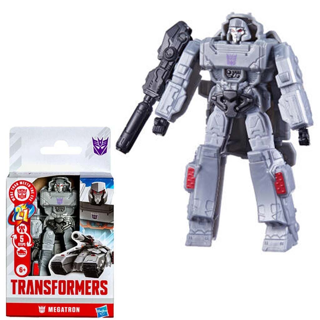 imagen de Transformers Megatron Authentics Bravo figura transformable de 11 cm – Hasbro 1