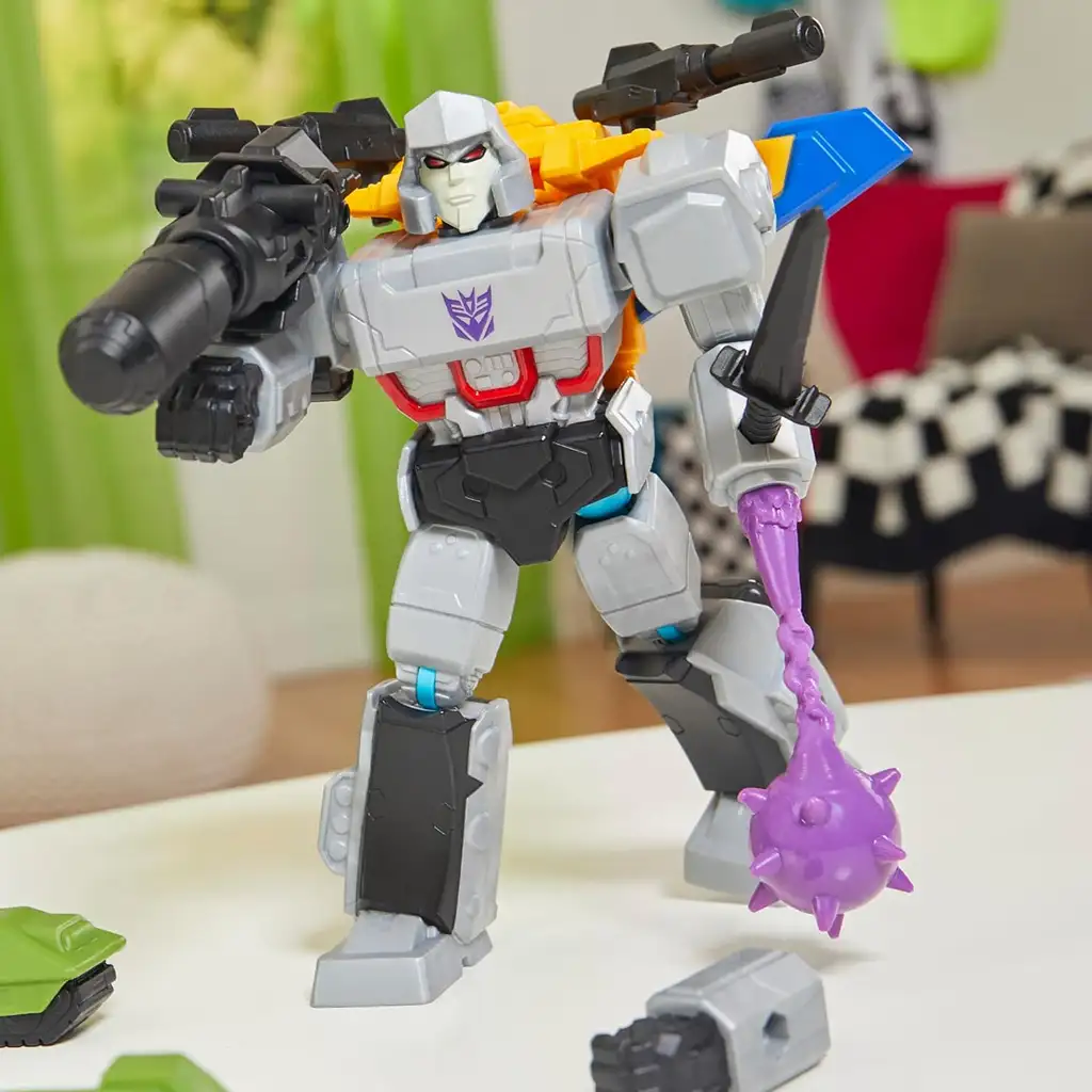 imagen de Transformers: Mix Mashers figura de Megatron con accesorios - Hasbro 4