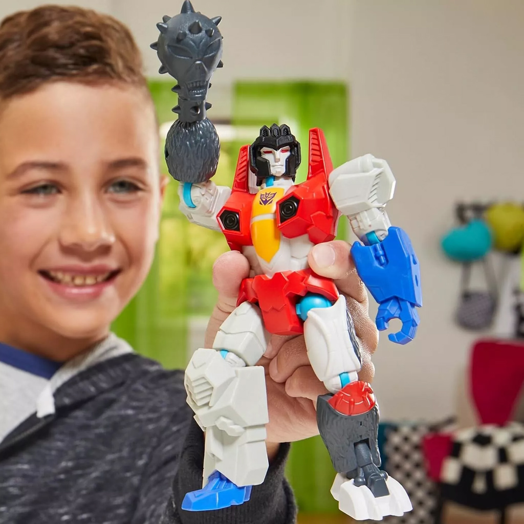 imagen de Transformers: Mix Mashers Starscream figura con accesorios - Hasbro 3