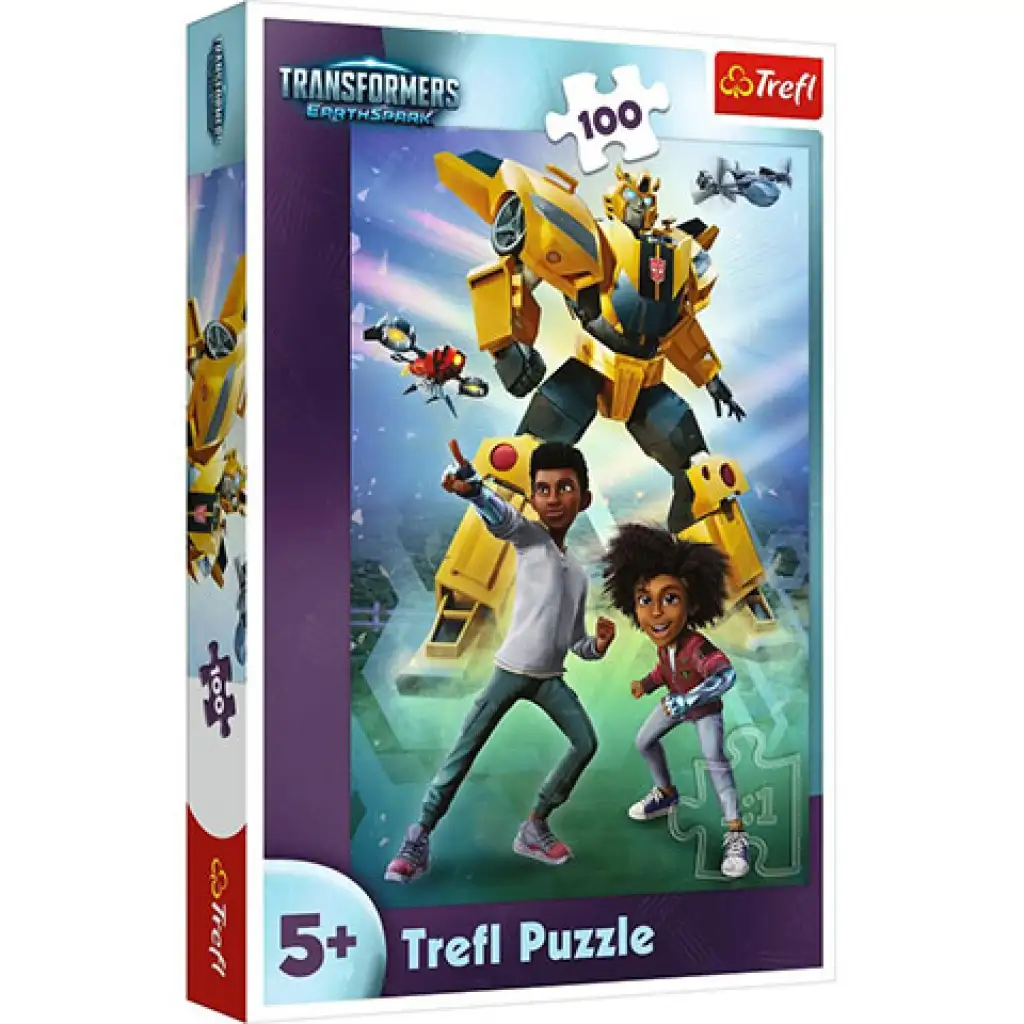 imagen de Transformers: Puzzle de 100 piezas del equipo - Trefl 1