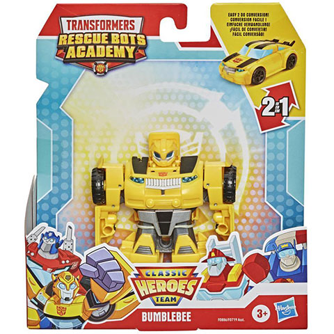 imagen de Transformers: Rescue Bots Academy Bumblebee figura de robot 12cm - Hasbro 1