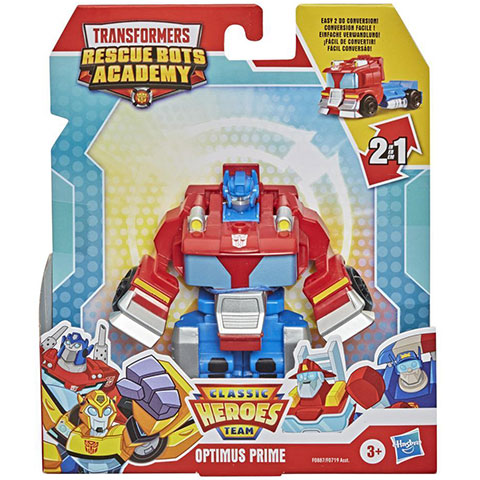 imagen de Transformers: Rescue Bots Academy figura de robot Optimus Prime 12cm - Hasbro 1