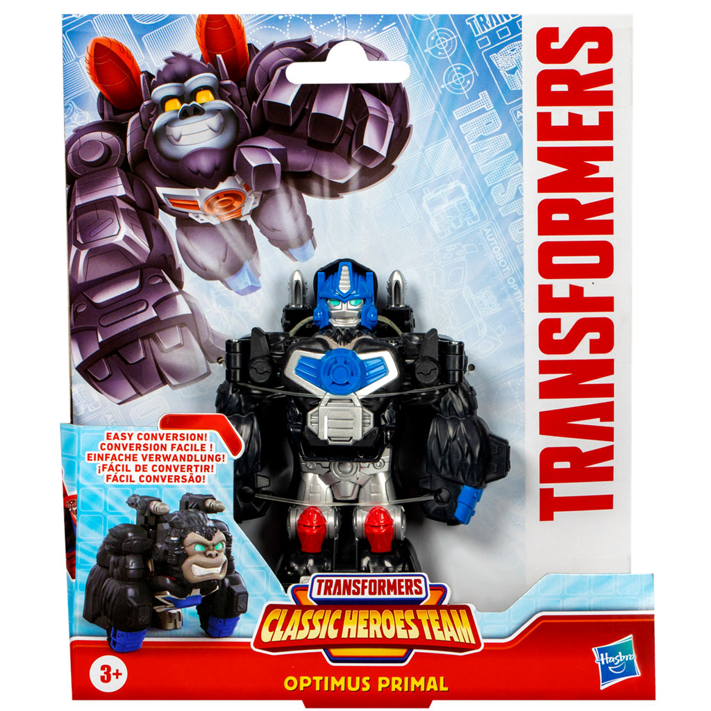 imagen de Transformers: Rescue Bots Academy Optimus Primal figura de robot 12cm - Hasbro 1