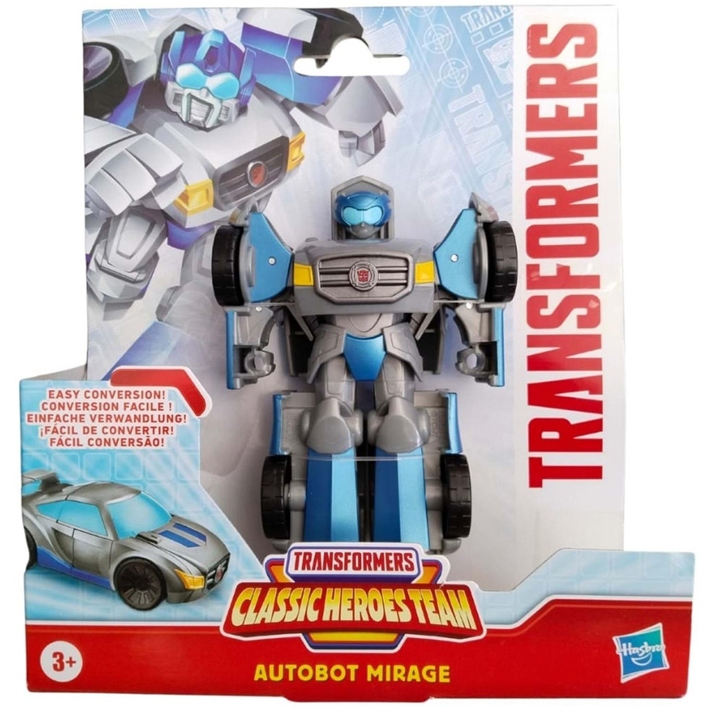 imagen de Transformers: Rescue Bots Autobot Mirage figura de robot 12cm - Hasbro 1