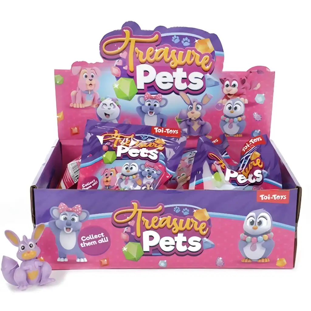 imagen de Treasure Pets: Figura sorpresa de animal 1ud 2