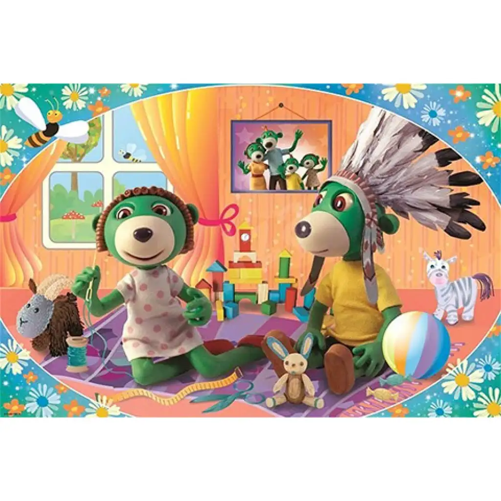 imagen de Treflikow Divirtámonos juntos 24 piezas Maxi puzzle - Trefl 2