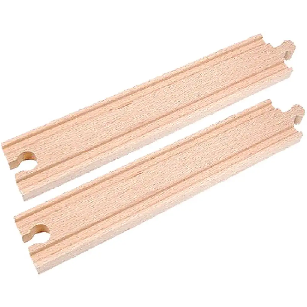 imagen de Tren de madera largo y recto 2pcs 1