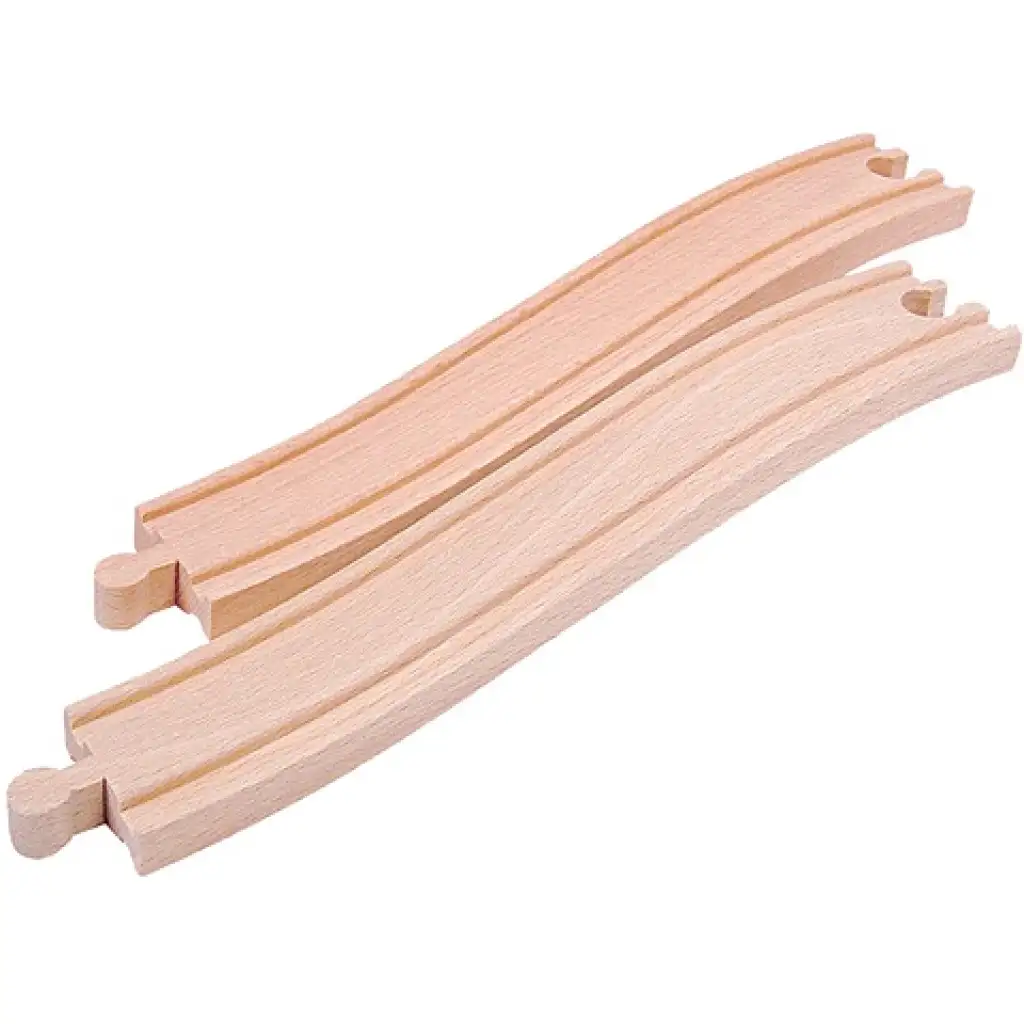 imagen de Tren de rieles elevados de madera 2 piezas 1