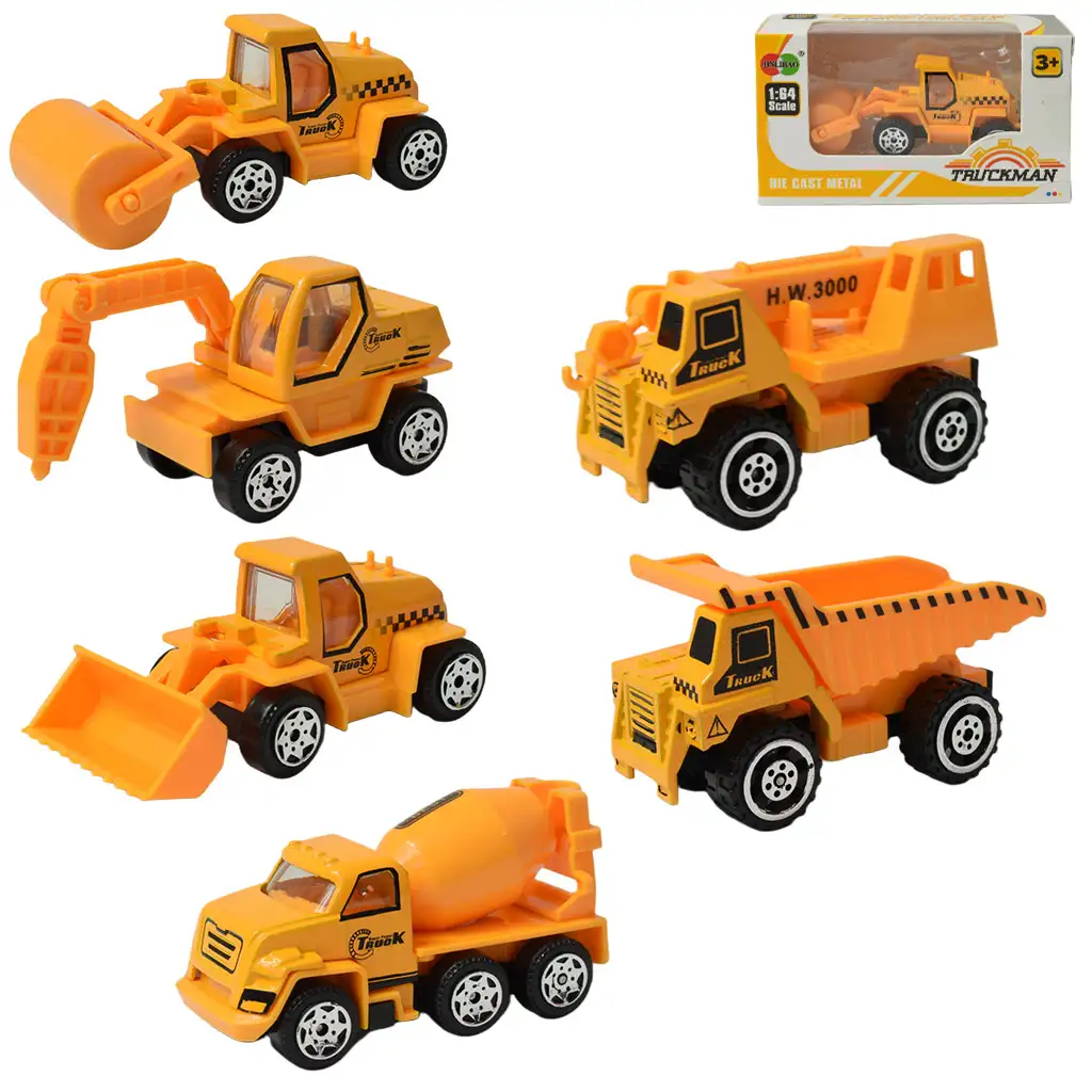 imagen de TruckMan: Camión de construcción en varias versiones 6,5cm 1ud 1