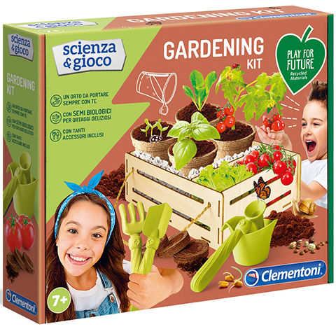 La naturaleza en juego: La nueva aventura de jardinería de Clementoni para los jóvenes exploradores