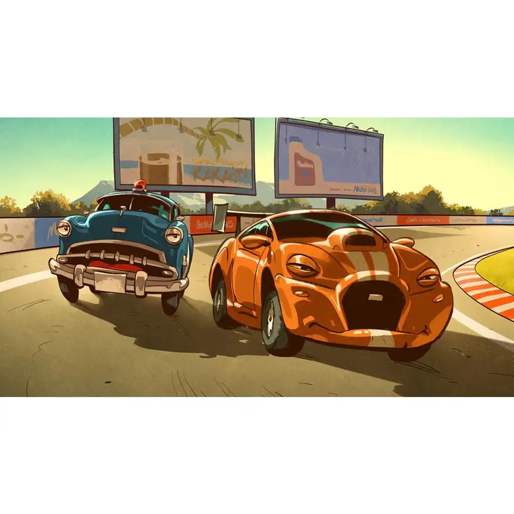 imagen de Turbo Bruno y el proyector de policía Erno 1