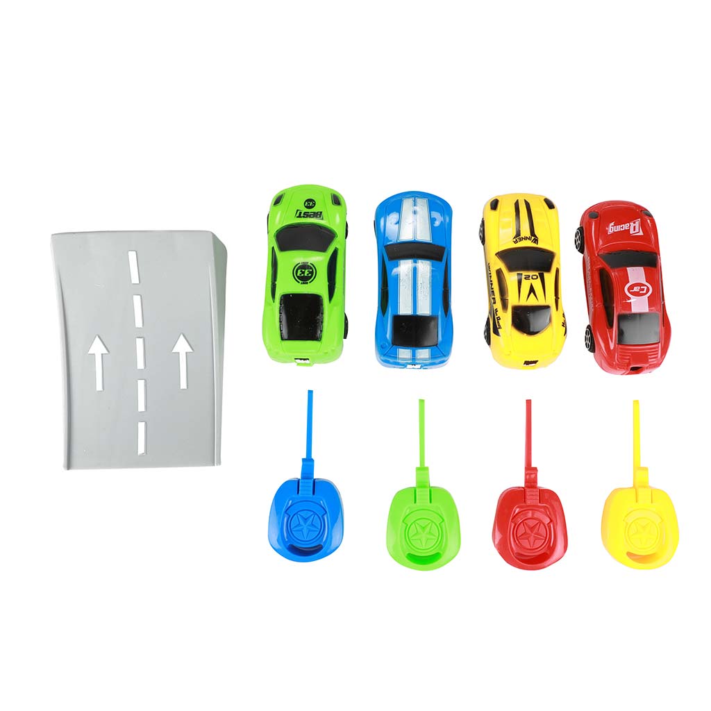 imagen de Turbo Racers Coche de Carreras con Lanzador en Varios Colores 1ud 2