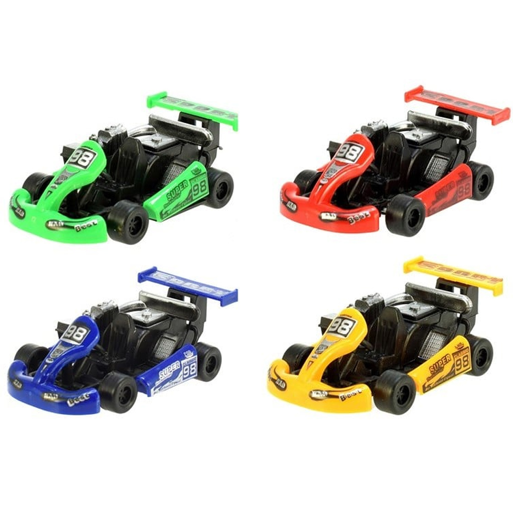 imagen de Turbo Racers Go-kart coche de carreras en varias versiones 1ud 2