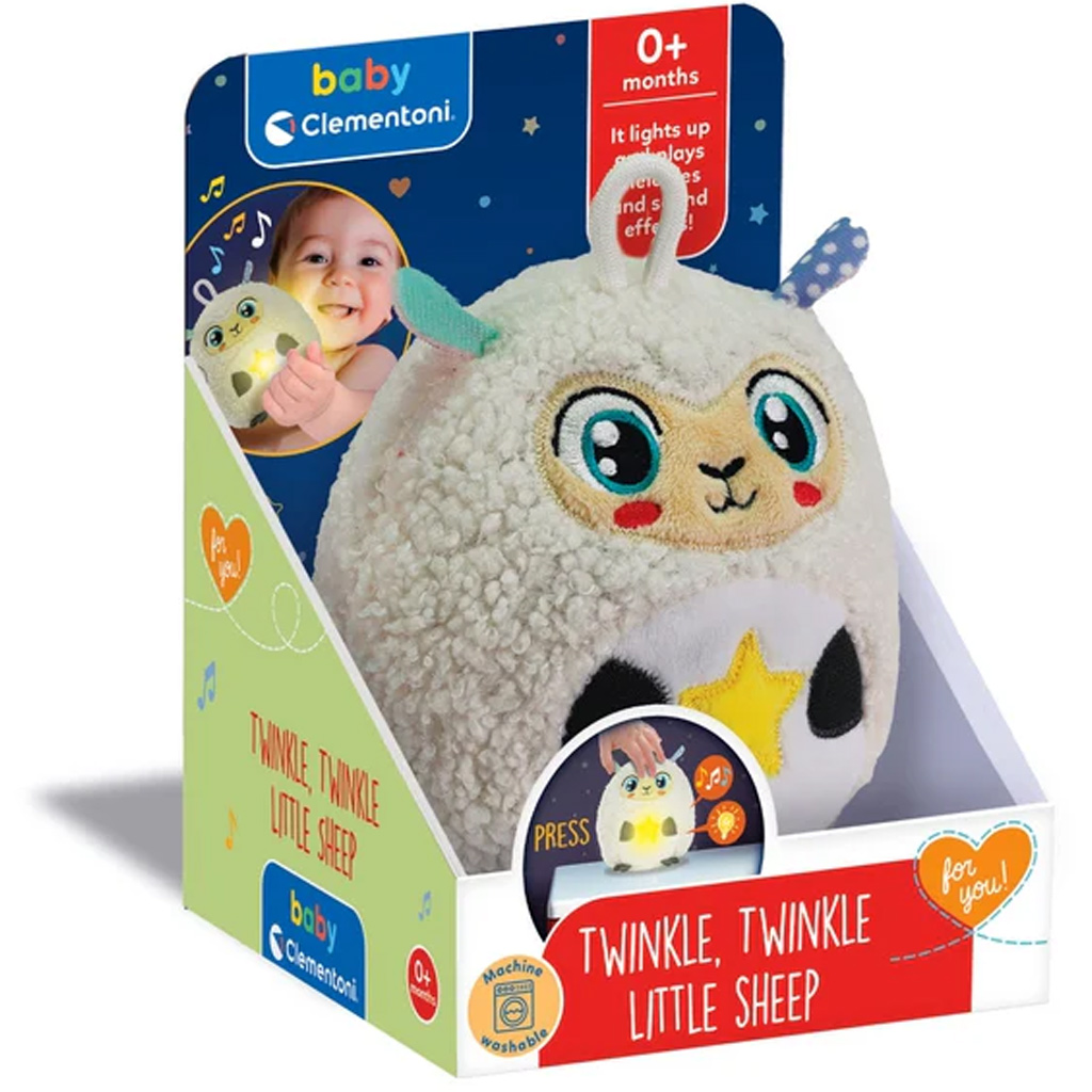imagen de Twinkle-twinkle corderito interactivo - Clementoni baby 1
