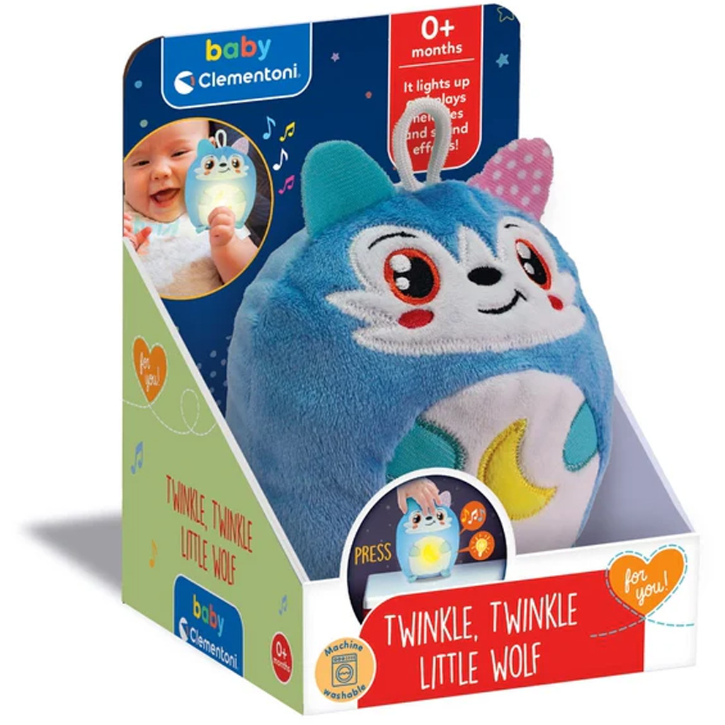imagen de Twinkle-twinkle pequeño lobo juguete interactivo - Clementoni baby 1