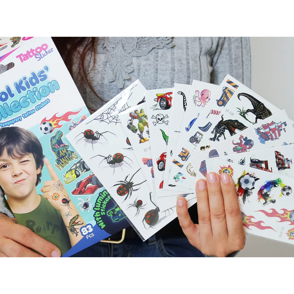 imagen de TyToo: Colección Cool Kids' Set de Calcomanías de Tatuajes 3