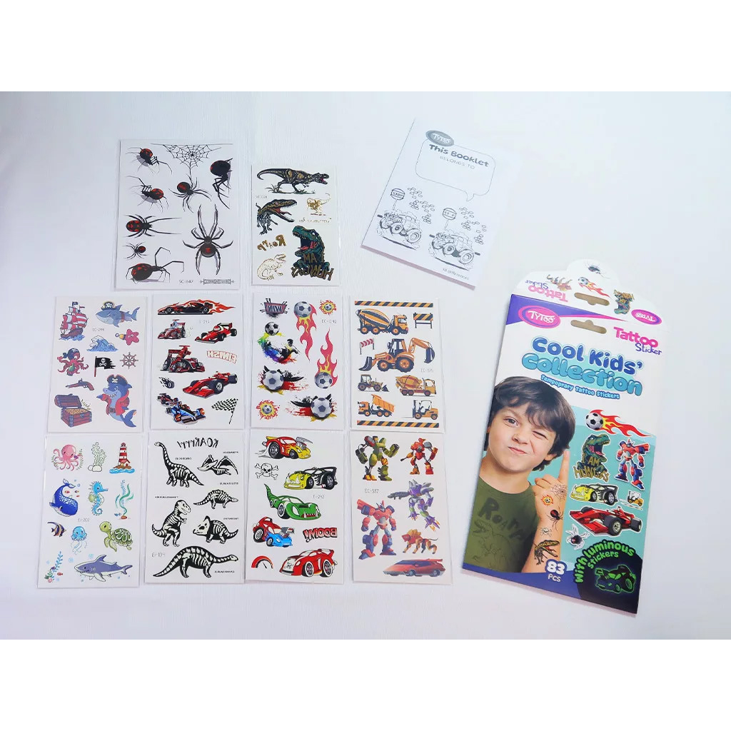 imagen de TyToo: Colección Cool Kids' Set de Calcomanías de Tatuajes 4