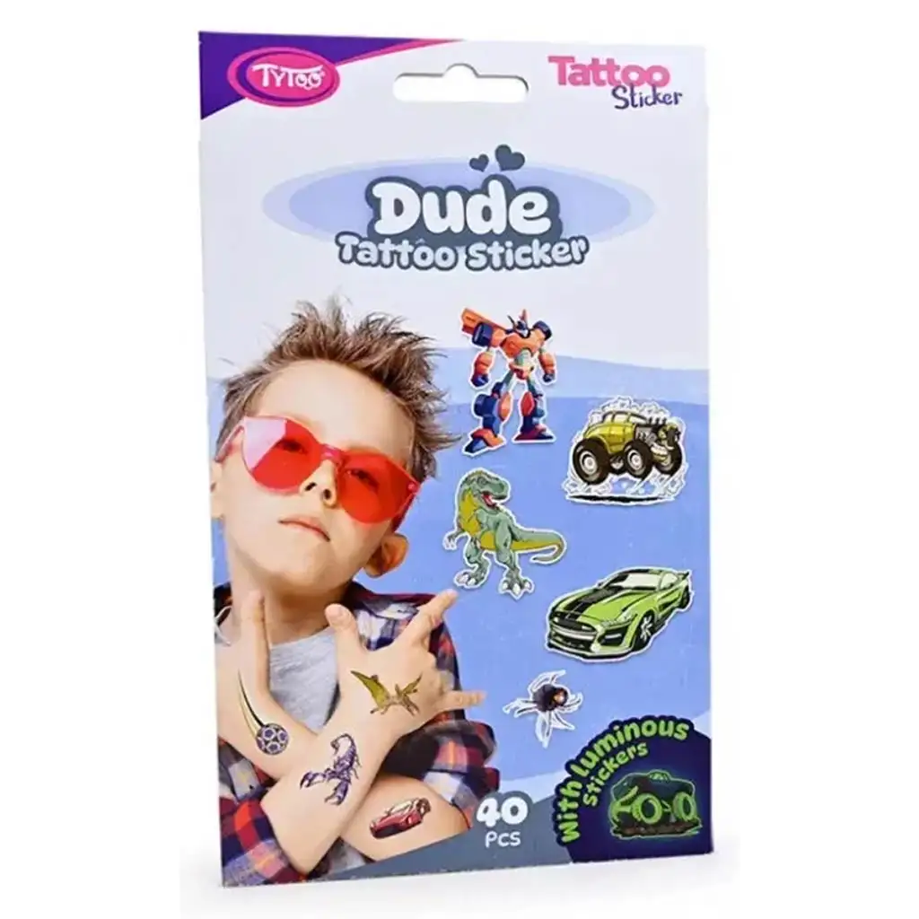 imagen de TyToo: Conjunto de pegatinas de tatuajes Dude 1