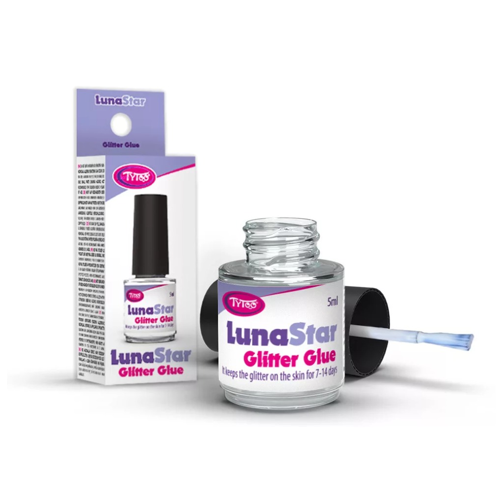 imagen de TyToo: LunaStar pegamento para tatuajes de purpurina 14ml 1