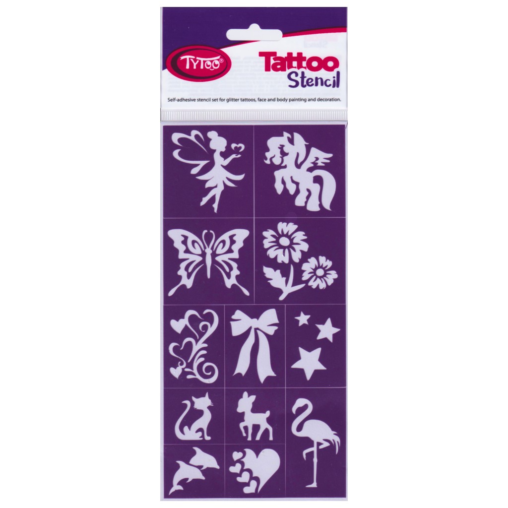 imagen de TyToo: Paquete de sueños plantilla de tatuajes de brillo para niñas 1