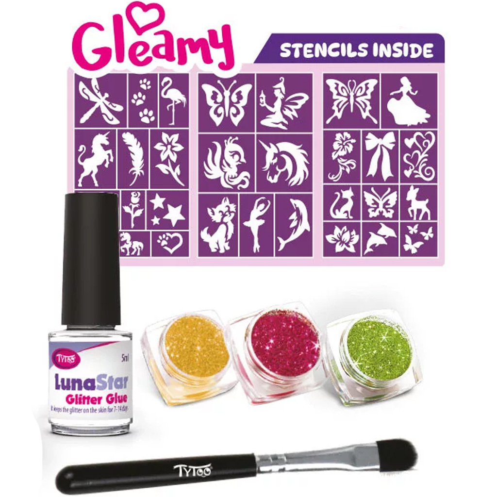 imagen de TyToo: Set de tatuajes de purpurina Gleamy 2