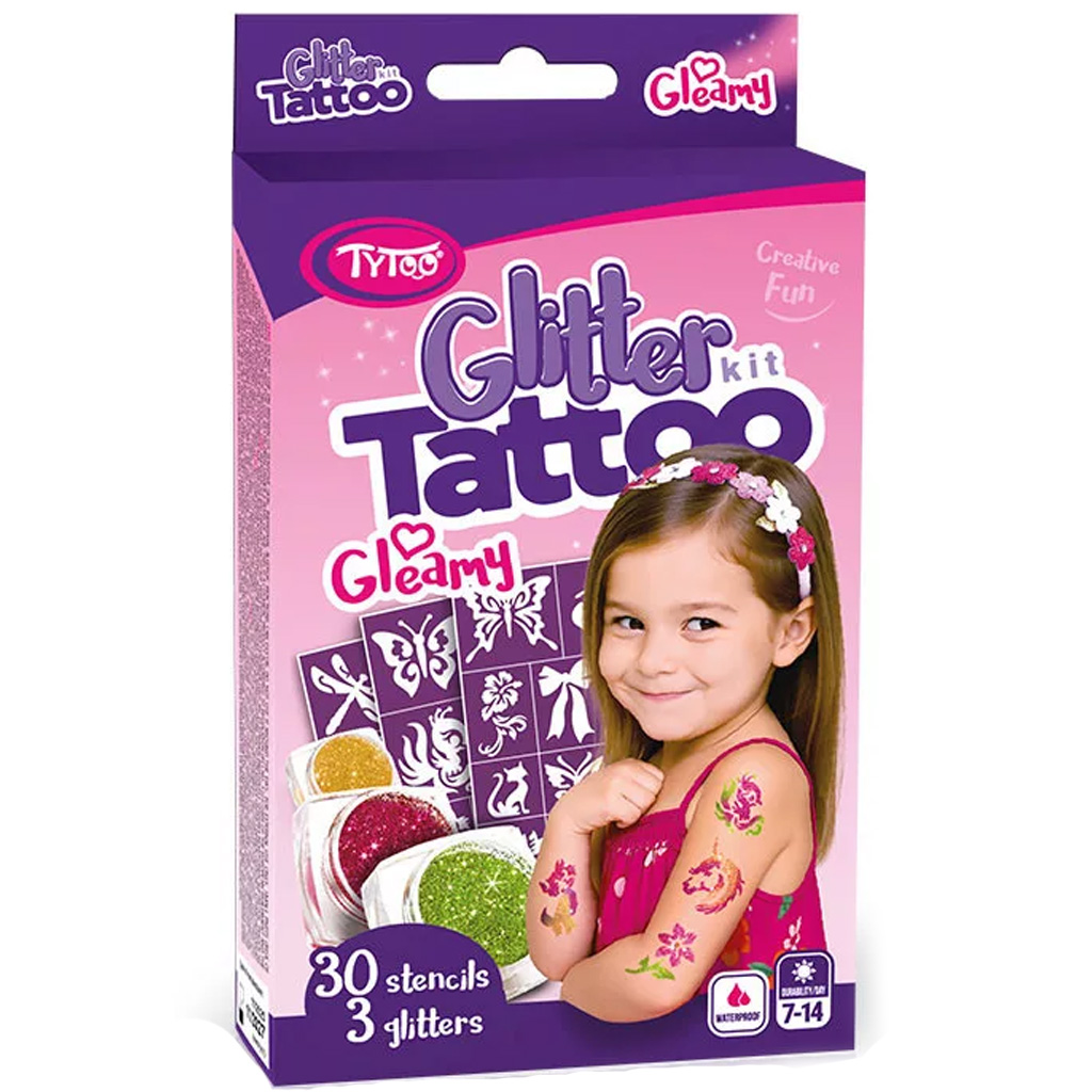 imagen de TyToo: Set de tatuajes de purpurina Gleamy 1