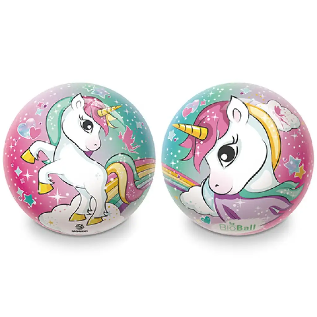 imagen de Unicornio BioBall pelota de goma 23cm 1