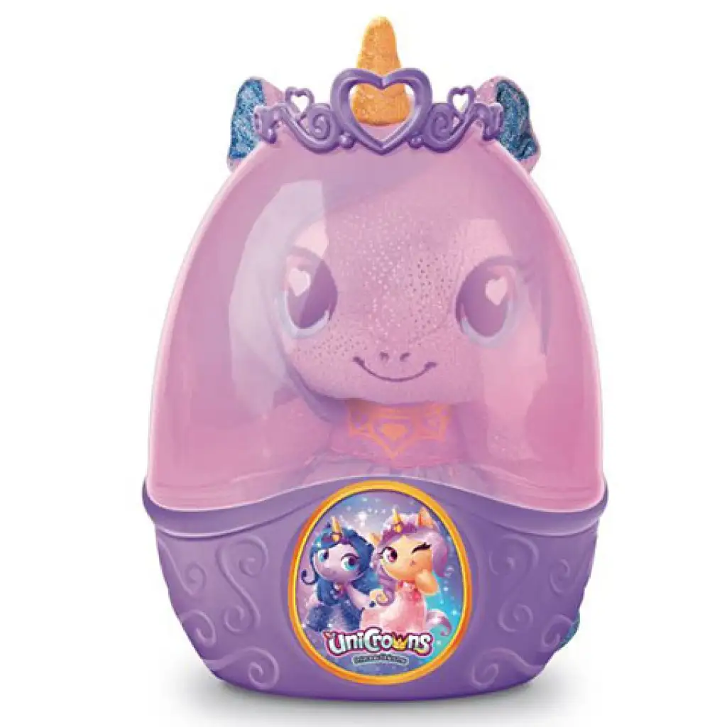 imagen de UniCrowns: Princesa unicornios huevo de cristal varias versiones 1ud 2