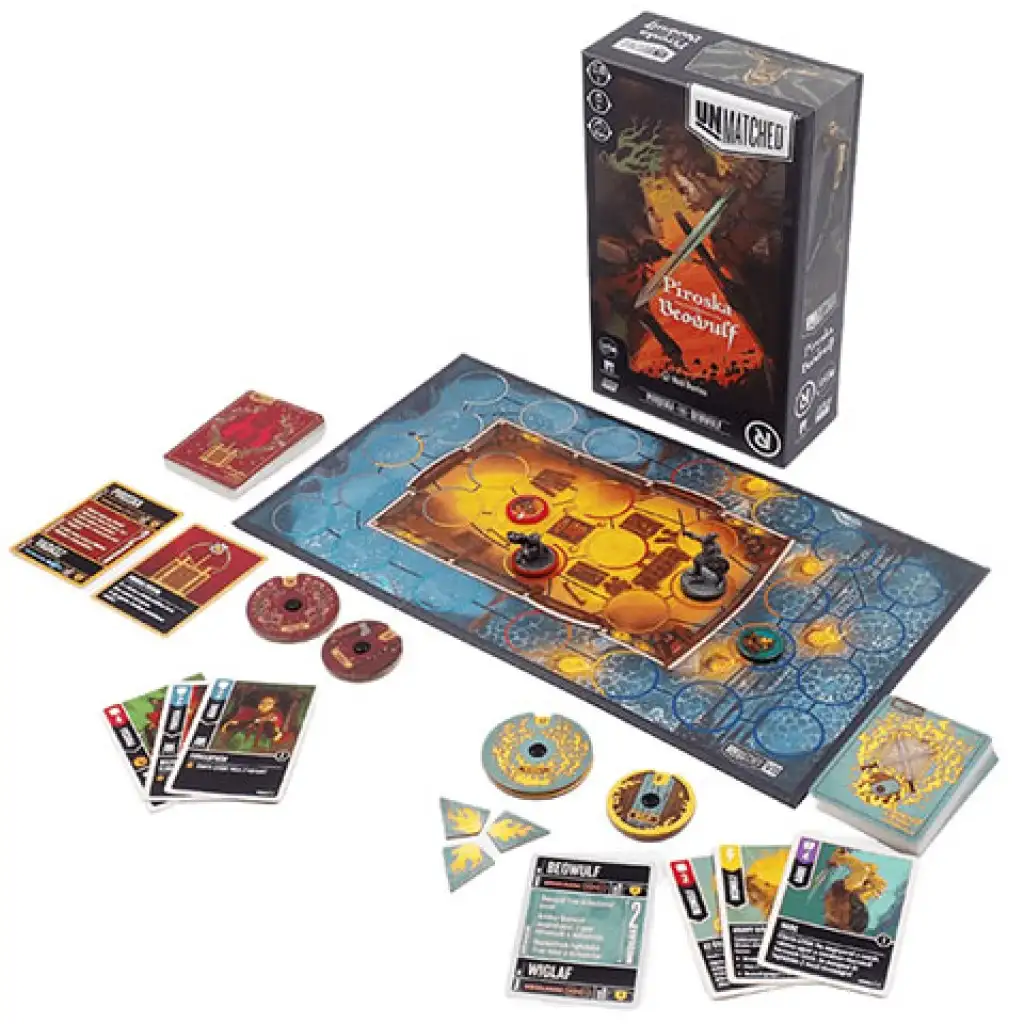 imagen de Unmatched: Caperucita Roja vs. Beowulf juego de mesa 1