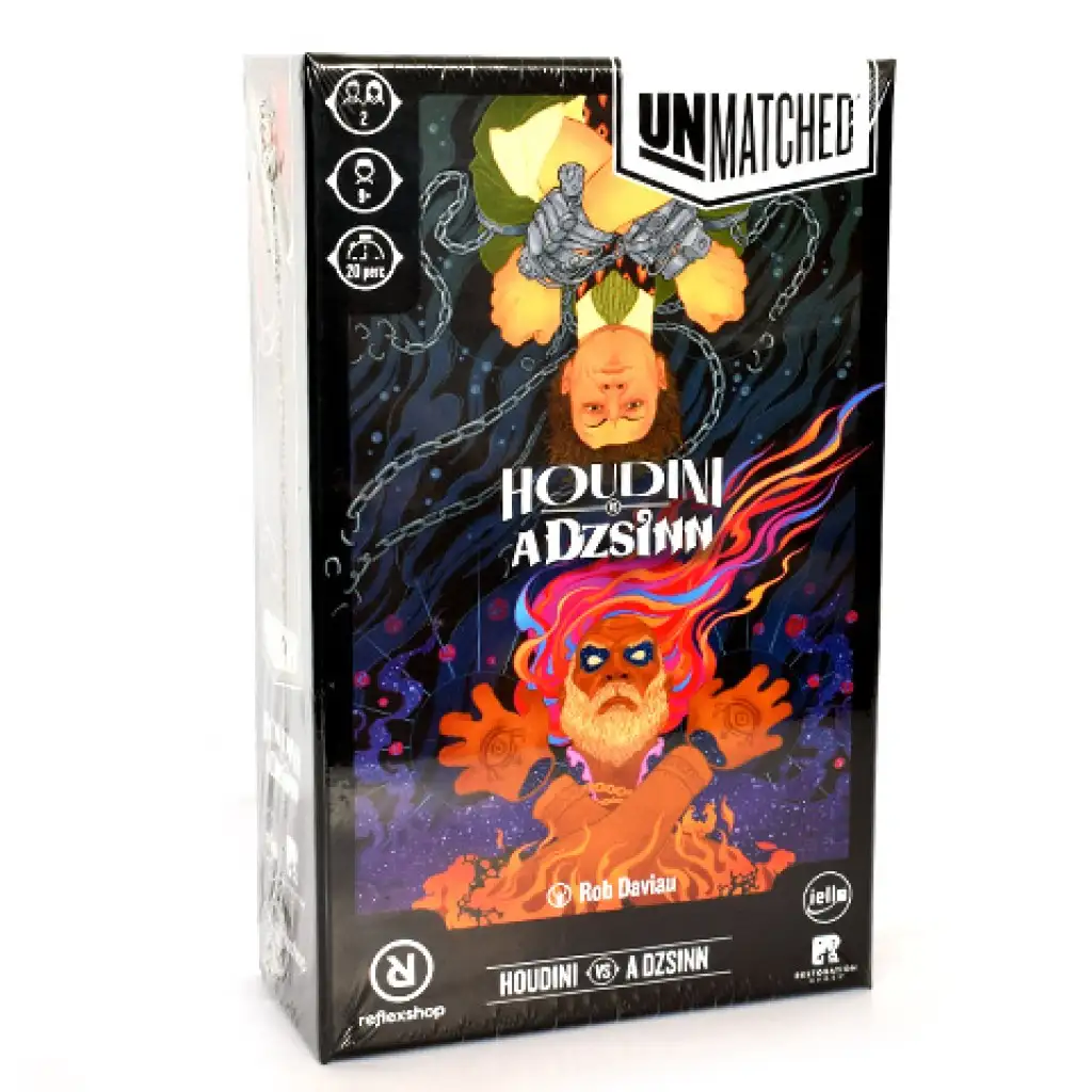 imagen de Unmatched: Houdini vs El Genio juego de mesa 1