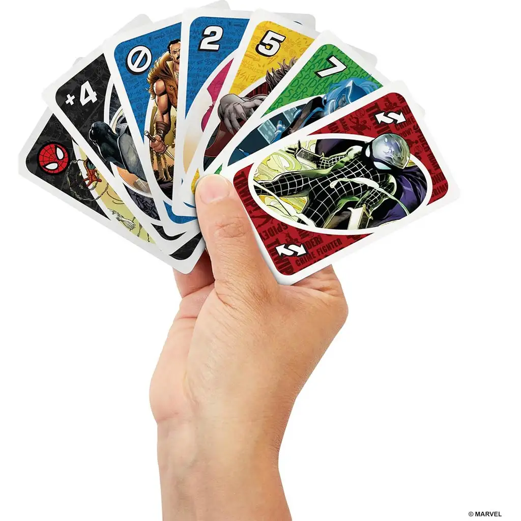 imagen de UNO carta Spider-Man - Mattel 2