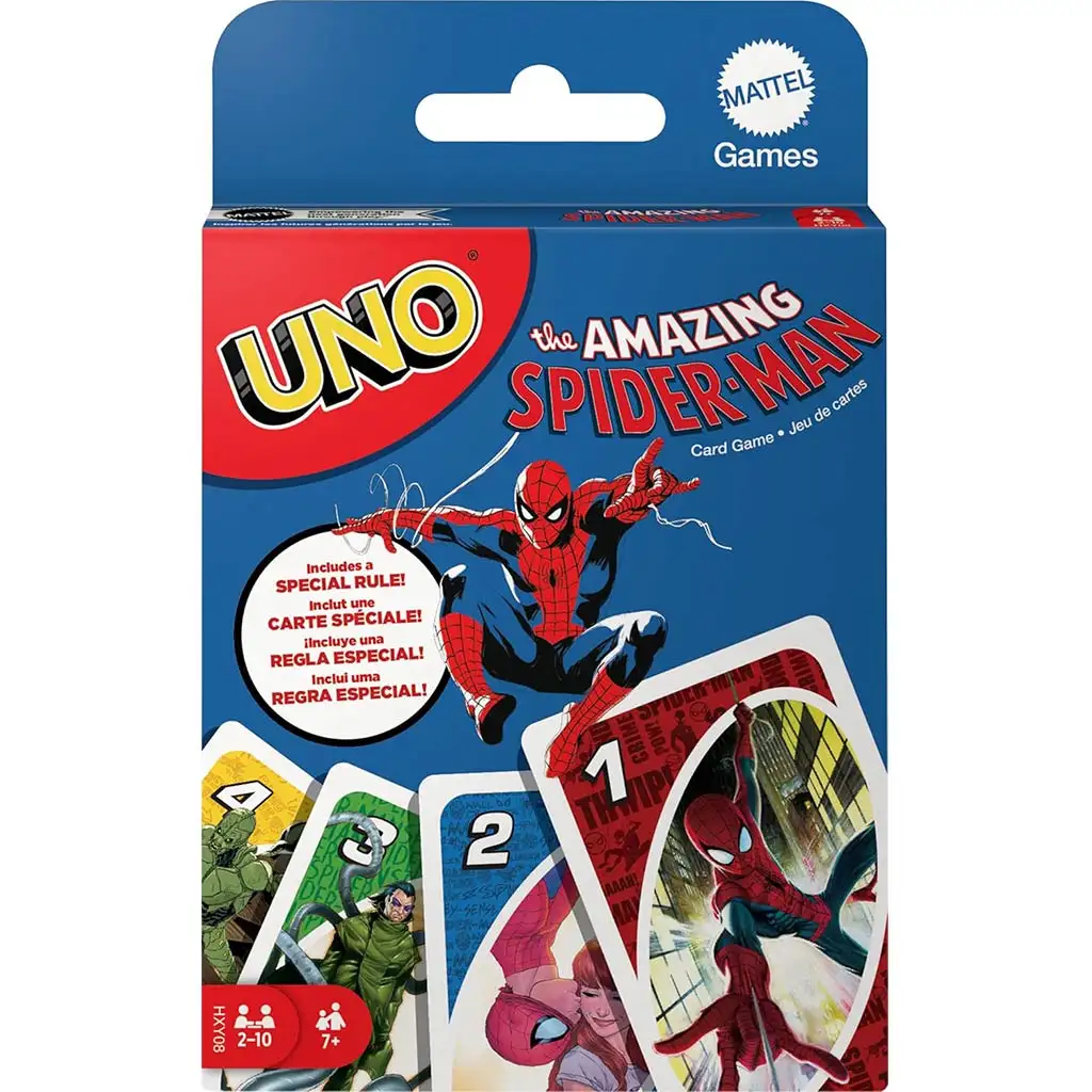 imagen de UNO carta Spider-Man - Mattel 1