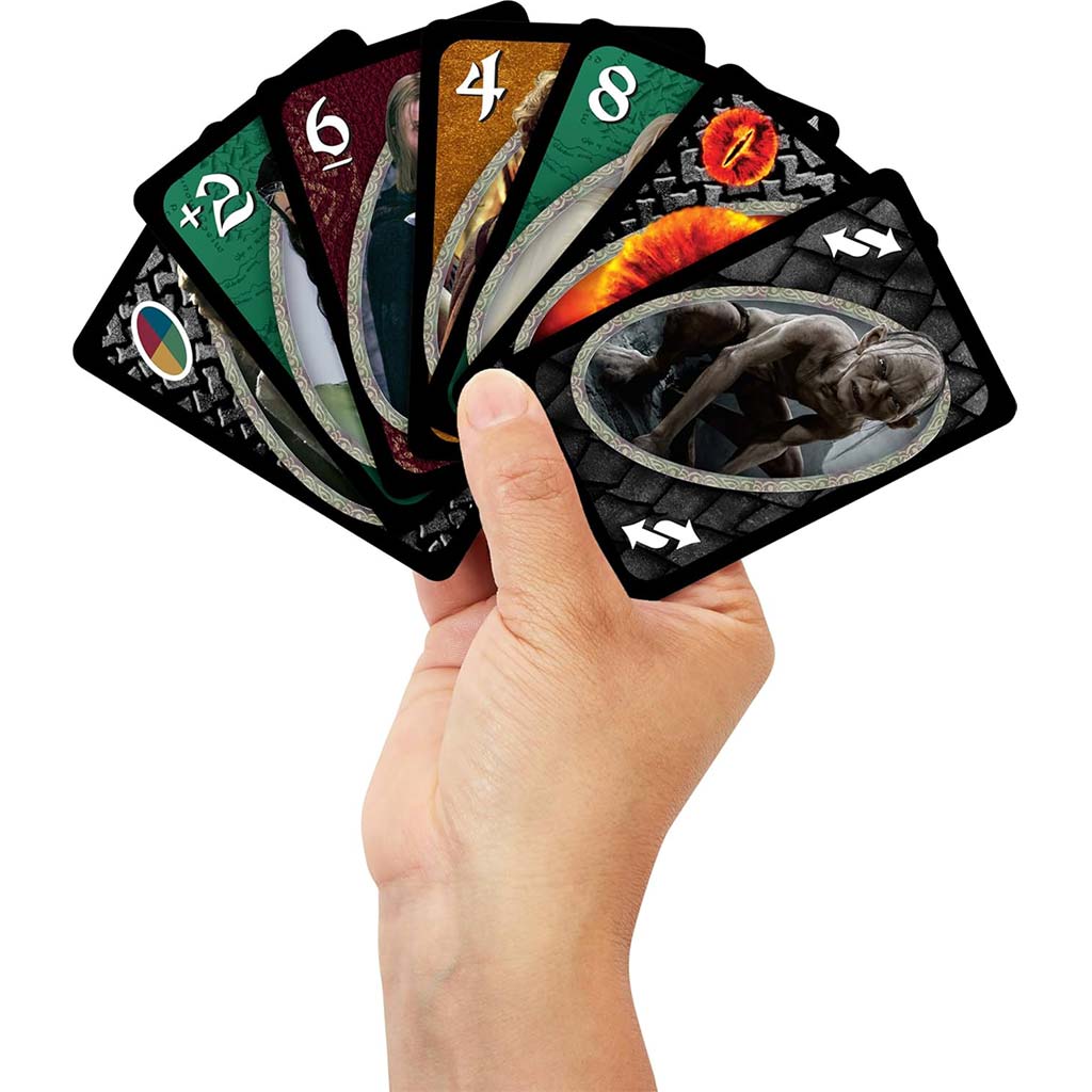 imagen de UNO El Señor de los Anillos juego de cartas - Mattel 3