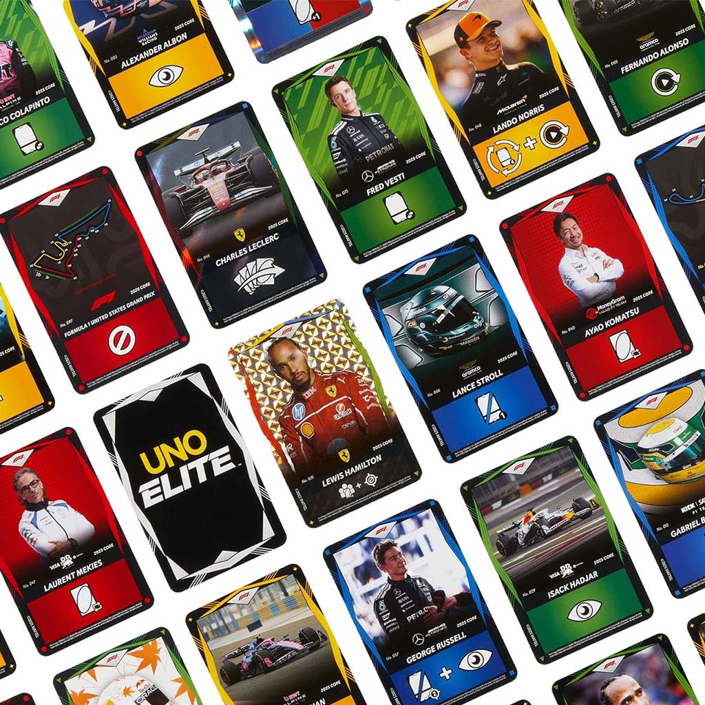 imagen de UNO Elite F1 juego de cartas - Mattel 2