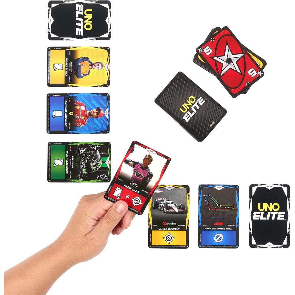 imagen de UNO Elite F1 juego de cartas - Mattel 4