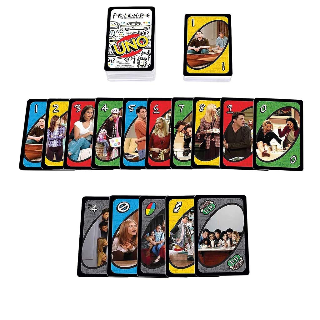 imagen de UNO Friends: amigos de verdad juego de cartas - Mattel 3