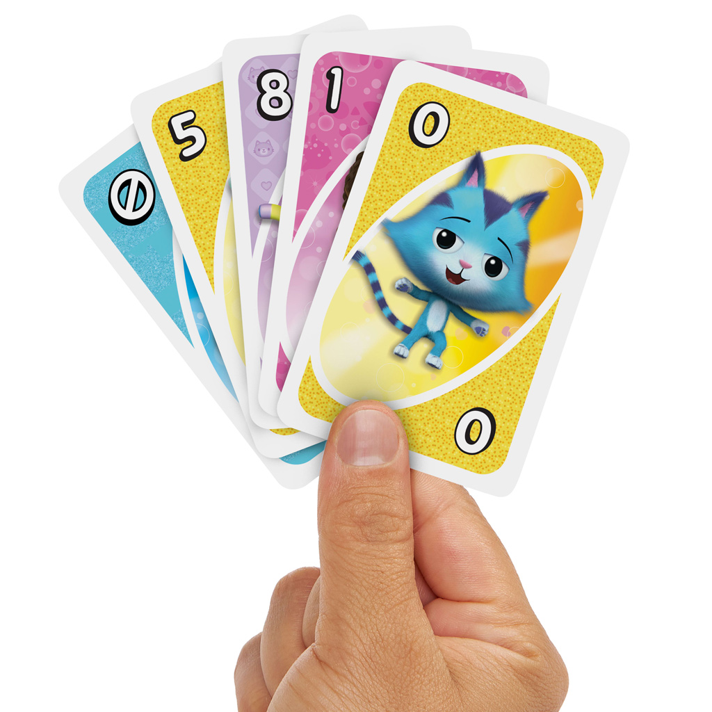 imagen de UNO Junior: Gabi casa de muñecas juego de cartas - Mattel 2